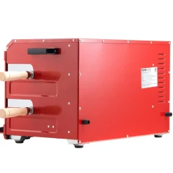 VEVOR Shawarma Grill Machine, 2 Strings of Barbecue Capacity, Chicken Shawarma Cooker Machine, Electric Broiler Gyro Rotisserie Oven Doner Kebab Machine, for Home Restaurant Kitchen Parties