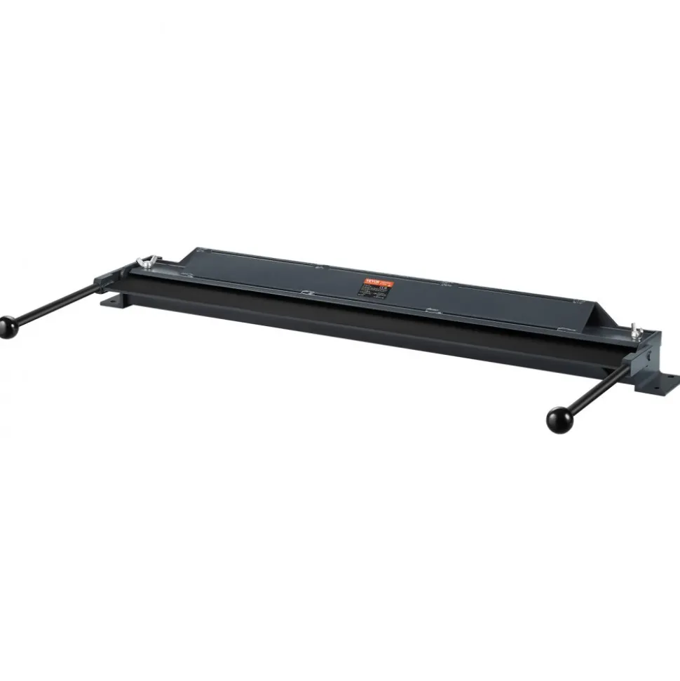 VEVOR Sheet Metal Brake 36-Inch Sheet Metal Bending Brake Bender 0-130° Portable, 20 Gauge Low Carbon Steel 14 Gauge Aluminum Capacity, Adjustable Angle, Extended Handle, Furnace Pipeline Systems