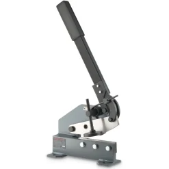 VEVOR Sheet Metal Shear, 6 in Manual Hand Plate Shear, Heavy Duty Mounting Type Sheet Cutter with Solid Steel Frame, High Precision, Extended Handle for Cutting Steel, Copper, Rebar, and Aluminum