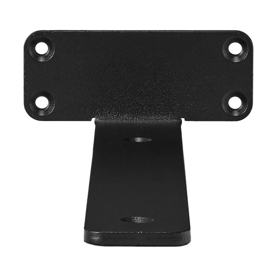 VEVOR Shelf Bracket, 6”L x 4”W x 1.6”H 6 Pcs, Heavy Duty Floating Shelf Brackets, Brackets for Shelves, 5mm Thick Matte Black L Shelf Bracket,Steel Shelving Brackets with 160 lbs Load Capacity