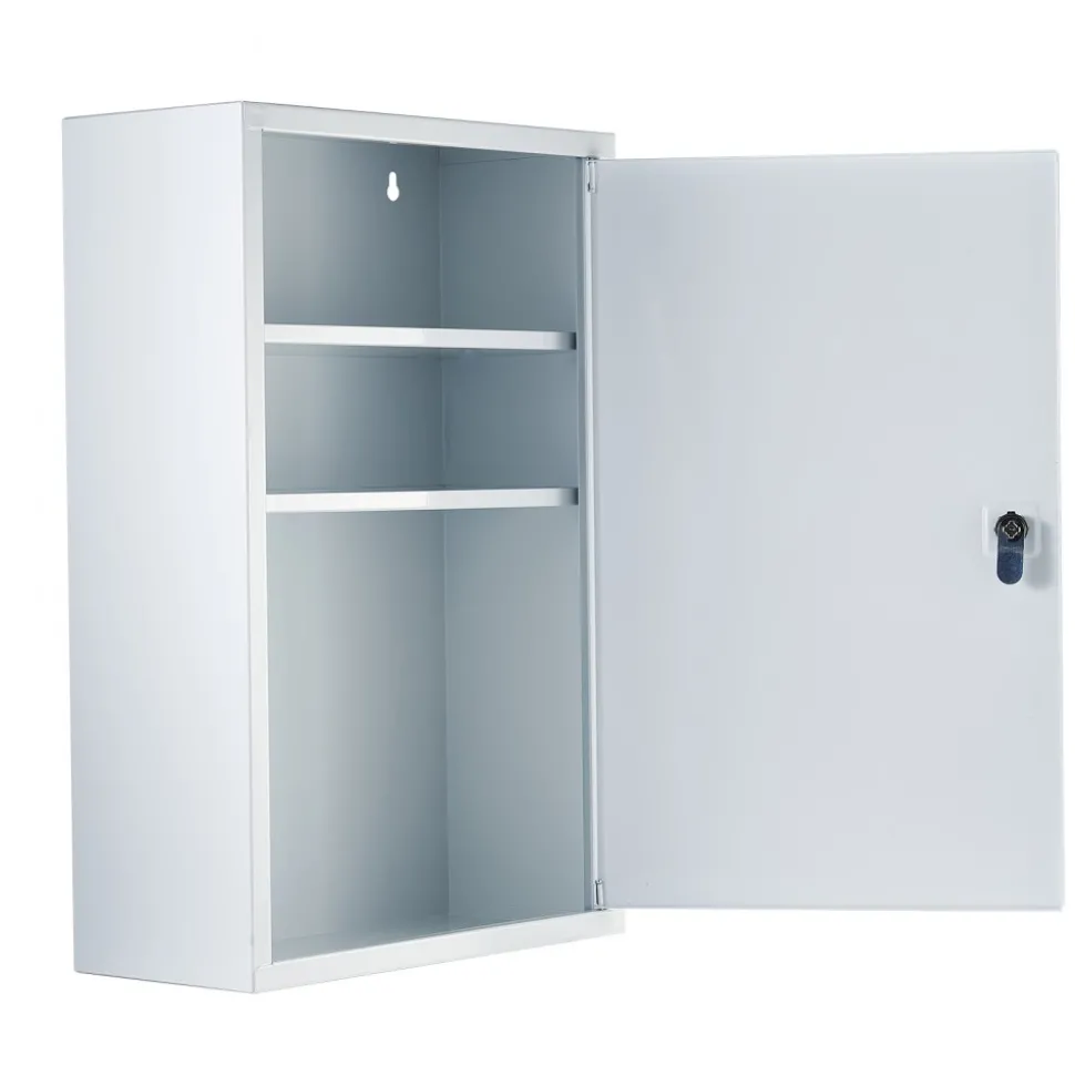 VEVOR 3-Shelf First Aid Cabinet, 1000 Pieces, Large Capacity First Aid Kit, Wall Mounted Medicine Cabinet, OSHA & ANSI 2015 (Class A), Industrial Emergency Metal Med Box, for Business and Worksite