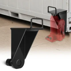 VEVOR Shipping Container Jack Lug with U-Shaped Handle, 2-Pack, Storage Leveler Booster Withstands Sun & Rain, Heavy Duty Container Jack Lug for Shipping Industry, Logistics, Warehouse Management