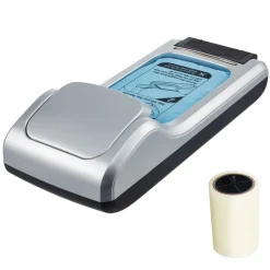 VEVOR Shoe Cover Dispenser, Automatic Shoe Film Machine with 1 Roll (600 Pcs) of Non-Slip Disposable Sole Membrane, Fits Size Up to US 11, for Home, Office, Lab, Factory, Hospital, Indoor Use, Silver