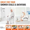 VEVOR Shower Chair, Shower Seat with Back, Adjustable Height Shower Stool, Shower Chair for Inside Shower Bathtub, Non-slip Bathroom Bench Bath Chair for Elderly Disabled Handicap, 350 LBS Capacity