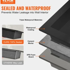VEVOR Shower Niche Ready for Tile 16