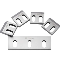 VEVOR Shredder Blades, Alloy Steel Shredder Machine Blade Kit with 9 Rotating and 2 Fixed Blades, High-Hardness SKD-11 Blade, Compatible with Model 180 Plastic Grinder, for ABS, PP, PVC & Nylon
