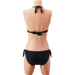 VEVOR Silicone Bodysuit, D-Cup Silicone Breastplate for Crossdressers, Realistic Silk Cotton-Filled Fake Boobs Breast Forms for Transgender Cosplay Drag Queen, Nude