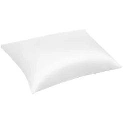 VEVOR Silk Pillowcase, 100% Pure Mulberry Silk Pillow Case, 26 in x 20 in Standard Silky Pillow Case for Hair and Skin, Smooth, Soft and Breathable Pillowcase with Hidden Zipper, for Sleeping (White)