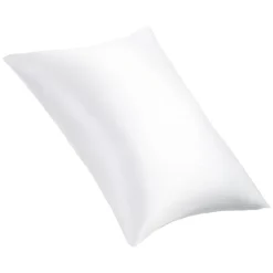 VEVOR Silk Pillowcase, 100% Pure Mulberry Silk Pillow Case, 26 in x 20 in Standard Silky Pillow Case for Hair and Skin, Smooth, Soft and Breathable Pillowcase with Hidden Zipper, for Sleeping (White)