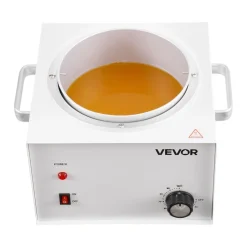 VEVOR Single Pot Wax Warmer, 3000ML 300W Professional Wax Warmer for Hair Removal, 32 ℉ - 212℉ Adjustable Electric Waxing Heater with 100PCS Waxing Sticks for Home Use, Beauty Salon, Spa