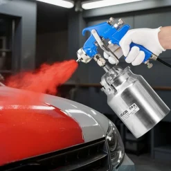 VEVOR Siphon Feed Spray Gun, High Atomization Air Paint Spray Gun, 1000cc Automotive Paint Sprayer with 1.8 mm Nozzle, Adjustable Flow Rate & Air Volume for Car, Furniture, Wall, House Painting