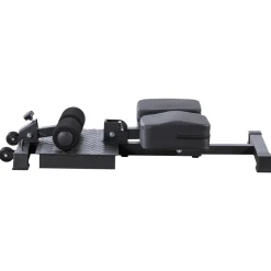 VEVOR Sissy Squat Machine, Multi-Function Deep Sissy Squat Bench for Leg Muscle Training, Easy Setup & Foldable Core Waistline & Glute Workout Equipment, Leg Exercise Machine for Home Gym, Black