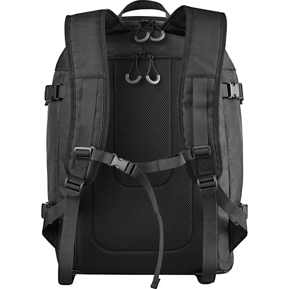 VEVOR Ski Boot Bag, 55L, Snowboard Boots Travel Backpack for Men Women, with Waterproof Exterior & Bottom, Durable 1680D Oxford, Bag for Skis, Snowboard, Helmet, Goggles, Gloves, Accessories (Black)