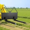 VEVOR Skid Steer Pallet Forks, 2600 lbs Rated Capacity, Pallet Fork Frame Attachment with 48-inch Pallet Forks Blades, 1-7/8 inch Ball Hitch Receiver, Quick Tach Connection for Skid Steers, Tractors