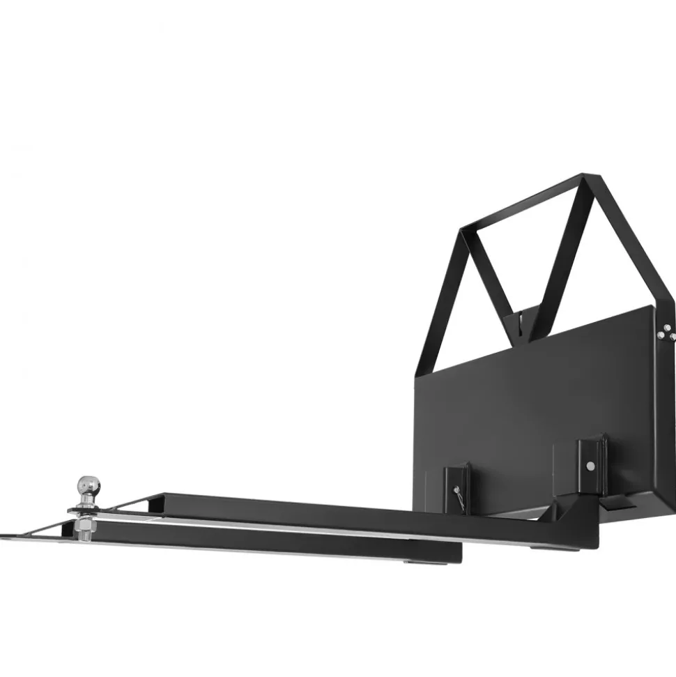 VEVOR Skid Steer Pallet Forks, 2600 lbs Rated Capacity, Pallet Fork Frame Attachment with 48-inch Pallet Forks Blades, 1-7/8 inch Ball Hitch Receiver, Quick Tach Connection for Skid Steers, Tractors