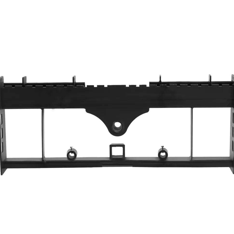 VEVOR Skid Steer Pallet Frame, 4000 lbs Rated Load Capacity, 45-inch Pallet Fork Frame Attachments with 2-inch Hitch Receiver & Spear Sleeves, Fit for Loaders Tractors Quick Attach Mount, Frame Only
