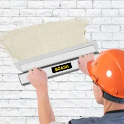 VEVOR Skimming Blade,32 inch Smoothing Knife, European Stainless Steel Construction Knife, Aluminum Blade Profile Smoothing Knockdown Spatula for Gyprock/Drywall/Wall-Board