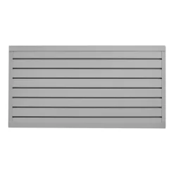 VEVOR Slat Wall Paneling, 2 x 4 ft, PVC Garage Slatwall with Modular Design, Grey Slat Wall Easy-to-Install Adjustable Slatwall Panel with Coupling Structure & DIY Cutting, Fits for Storage & Display