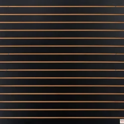 VEVOR Slatwall Panels, 4 ft x 2 ft Black Garage Wall Panels 24