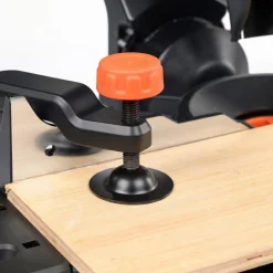 VEVOR Sliding Compound Miter Saw, 7-1/4 inch Blade, DC 18.5V Cordless Miter Saw, with LED Precision Alignment, Adjustable Angles, Battery and Charger Included, for Cutting Wood, Metals, Laminates