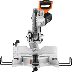 VEVOR Sliding Compound Miter Saw, 10-Inch Blade, 15 Amp Motor, 60-Tooth, Corded Double Bevel Sliding Miter Saw, LED Precision Alignment, Angle Adjustable, for Wood, Composite Decking, Laminates