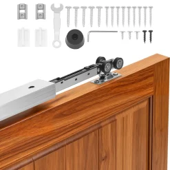 VEVOR Sliding Pocket Door Hardware Track Kit, 56.73