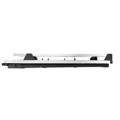 VEVOR Sliding Truck Bed Organizer, 58 x 41-Inch Heavy Duty Truck Bed Storage Drawer with 1000 lbs Capacity, Features 6 Movable Rings for Securing, 2-Postion Slide out Tray for Pickup Trucks, Black