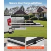 VEVOR Sliding Truck Bed Organizer, 65 x 48-Inch Heavy Duty Truck Bed Storage Drawer with 1000 lbs Capacity, Features 6 Movable Rings for Securing, 2-Postion Slide out Tray for Pickup Trucks, Black