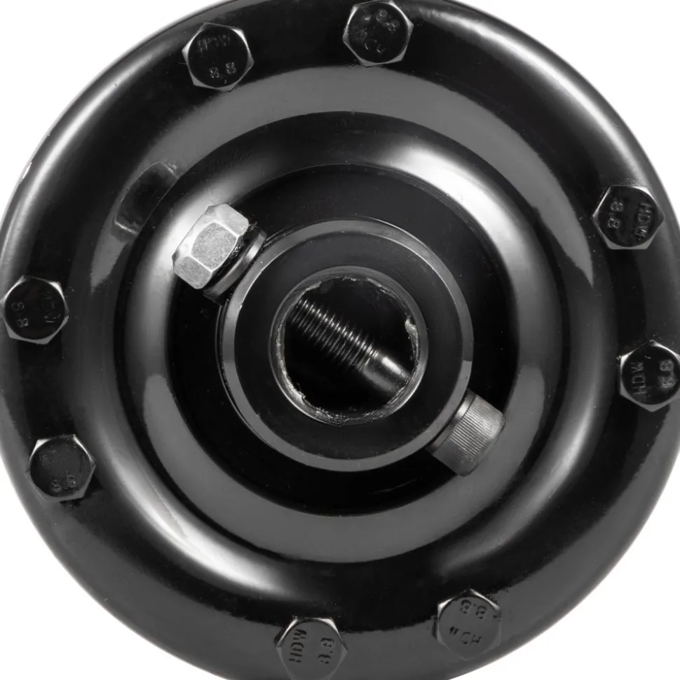 VEVOR Slip Clutch, 1 3/8" PTO Slip Clutch, Smooth Round Ends PTO Friction Clutch, Carburized Steel Tractor Slip Clutch, Adjustable Rotary Cutter Slip Clutch, Black Brush Hog Slip Clutch for PTO Shaft