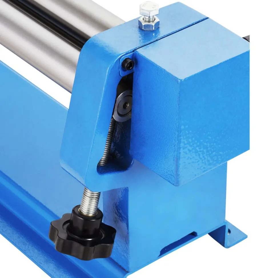 VEVOR Slip Roll Machine, 24 inches Forming Width in 16 Gauge Capacity, Sheet Metal Slip Roller Rolling Bending Machine, with 2 Detachable Rollers for Low Carbon Steel Copper Sheet Aluminum Alloy Sheet