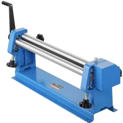 VEVOR Slip Roll Machine, 24 inches Forming Width in 16 Gauge Capacity, Sheet Metal Slip Roller Rolling Bending Machine, with 2 Detachable Rollers for Low Carbon Steel Copper Sheet Aluminum Alloy Sheet