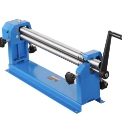 VEVOR Slip Roll Machine, 24 inches Forming Width in 16 Gauge Capacity, Sheet Metal Slip Roller Rolling Bending Machine, with 2 Detachable Rollers for Low Carbon Steel Copper Sheet Aluminum Alloy Sheet