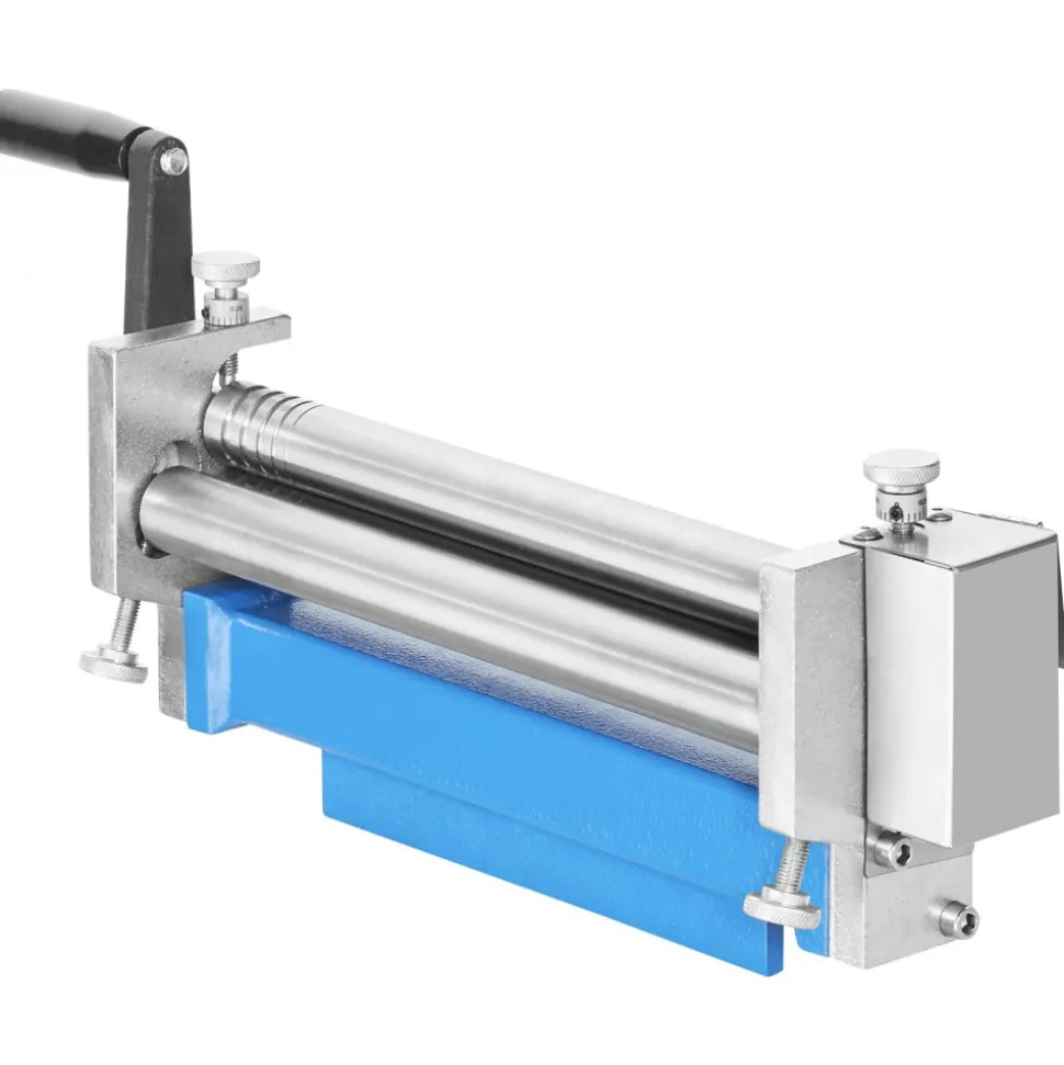 VEVOR Slip Roll Machine, 12.6 inches Forming Width in 20 Gauge Capacity, Sheet Metal Slip Roller Rolling Bending Machine, with 2 Detachable Rollers for Low Carbon Steel Copper Aluminum Alloy Sheet