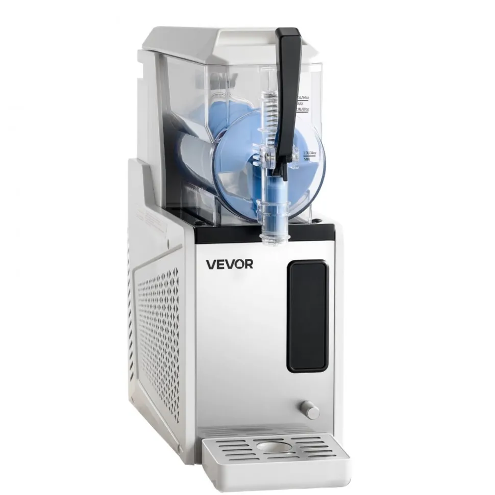 VEVOR Slushie Machine, 3L/100oz No Ice Needed Slushy Machine for Home, Frozen Drink Maker with Single Tank, Margarita Machine with Self-Cleaning, for Frozen Margaritas, Frappés, Milkshake & More