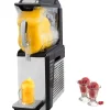 VEVOR Slushy Machine, 10L 1 Tank Slushie Machine for Home, 600W Commercial Slushy Machine, machine a slush for Frozen Drinks Automatic Clean, Slushy Machine for Home Supermarkets Cafes Restaurants