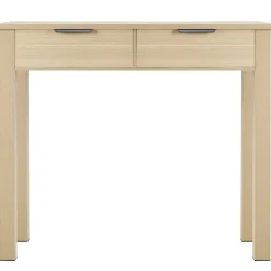 VEVOR Small Desk with Drawers, Kids Desk for Bedroom, Modern Simple Study Table for Drawing, Reading, Writing, Rectangle MDF Furniture Study Storage Table for Home, Office, Light Wood