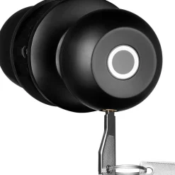 VEVOR Smart Door Knob, Biometric Door Lock Bluetooth Smart Lock, Fingerprint Smart Lock with APP Control, Easy Installation Door Lock, for Home Bedrooms, Cloakroom, Hotels, Apartments Offices, Black