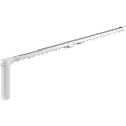 VEVOR Smart Electric Curtain Track, 71-118 inch Adjustable Length, Motorized Rod with Remote, Ceiling and Wall Mount, Automated Curtain Track System Compatible with Alexa, Google Home, App Control