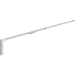 VEVOR Smart Electric Curtain Track, 71-118 inch Adjustable Length, Motorized Rod with Remote, Ceiling and Wall Mount, Automated Curtain Track System Compatible with Alexa, Google Home, App Control