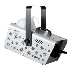 VEVOR Snow Machine, 1500W Handheld/Hanging Snow Maker By Wireless Remote Control, Portable Snowmaking Machine, High Output Snowflake Maker with 5L Tank for Christmas Party Wedding Stage Effects