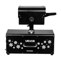 VEVOR Snow Machine, 1200W 90° Shaking Head Snow Maker with Wireless Remote Control, High Output Snowmaking Machine Coverage up to 12 ㎡ for Christmas Wedding Parties Stage Snowflake Effect