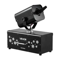 VEVOR Snow Machine, 1200W 90° Shaking Head Snow Maker with Wireless Remote Control, High Output Snowmaking Machine Coverage up to 12 ㎡ for Christmas Wedding Parties Stage Snowflake Effect