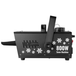 VEVOR Snow Machine, 800W Snow Making Machine with 8 LED RGB Lights and Remote Control, High Output Snowflake Maker Stage Snow Effect for Christmas, Halloween, Wedding, DJ Parties and Valentine's Day