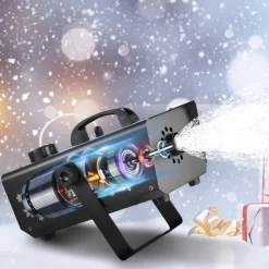 VEVOR Snow Machine, 650W Wireless Remote Control Snow Maker Machine with 1L Tank High Output Portable Premium Artificial Snowflake Machines for Christmas Holidays Parties Wedding Stage Effect