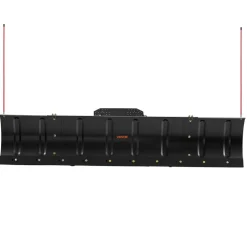 VEVOR Snow Plow Kit 43 in/72 in Width Adjustable Universal Plow Attachment, for Most ATVs and UTVs, Height & Left-Right Adjustable, 3 Mount Options, Steel ATV Scrape Blade, Efficient Snows Clearing