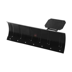 VEVOR Snow Plow Kit 48 in Universal Plow Attachment 3 Mount Options Black, for Most ATVs and UTVs, Height & Left-Right Adjustable, Quick to Detach, Steel ATV Scrape Blade, Efficient Snows Clearing