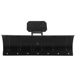 VEVOR Snow Plow Kit 48 in Universal Plow Attachment 3 Mount Options Black, for Most ATVs and UTVs, Height & Left-Right Adjustable, Quick to Detach, Steel ATV Scrape Blade, Efficient Snows Clearing