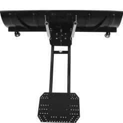 VEVOR Snow Plow Kit, 60in Universal Snow Plow Attachment, Height & Left-Right Adjustable, Quick To Detach, Steel ATV Scrape Blade, 3 Mount Options, Efficient Snows Clearing, for Most ATVs & UTVs