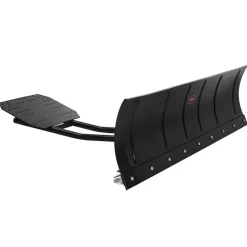 VEVOR Snow Plow Kit, 60in Universal Snow Plow Attachment, Height & Left-Right Adjustable, Quick To Detach, Steel ATV Scrape Blade, 3 Mount Options, Efficient Snows Clearing, for Most ATVs & UTVs