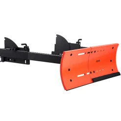 VEVOR Snow Plow Kit 22 to 32 in Width Adjustable Universal Plow Attachment, for Most Snowblowers, Dual-Mode Operation, Quick to Detach, Foldable Steel Scrape Blade, Efficient Snows Clearing, Black